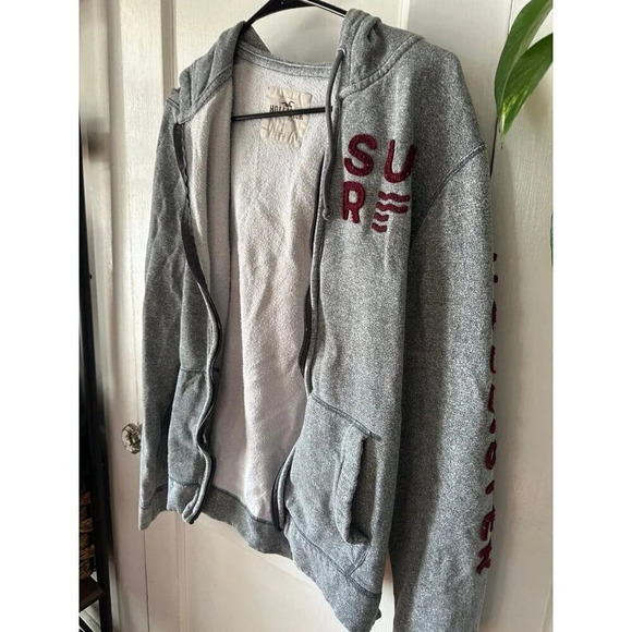 Hollister Women’s size large gray Hoodie - Picture 2 of 12